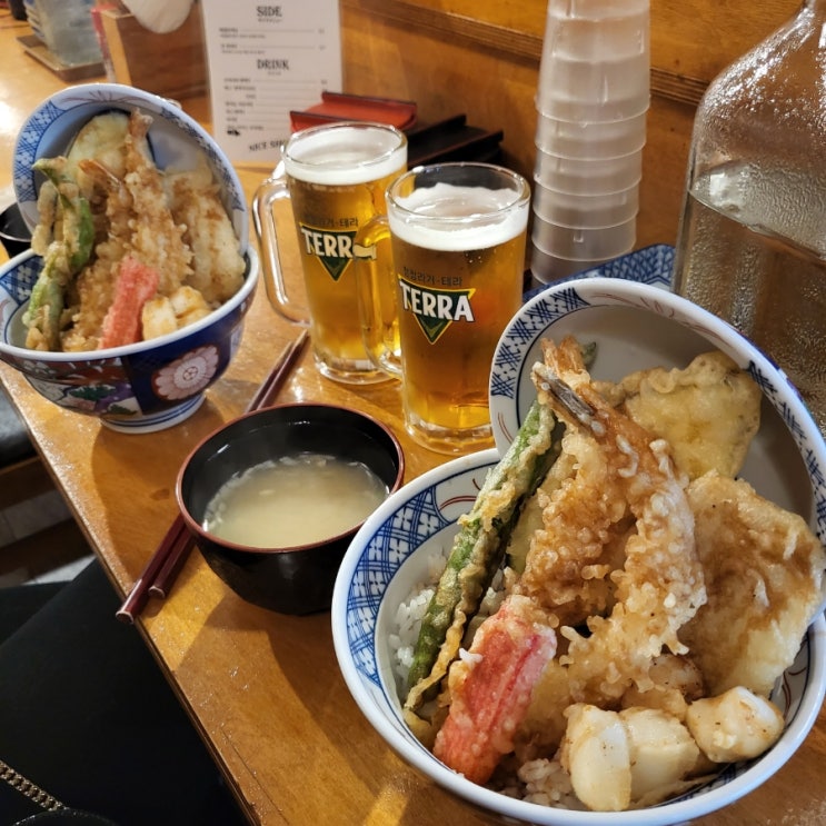  역삼역,강남역 / 가성비 좋은 텐동 맛집, 런치로 굳~[나이스샤워]