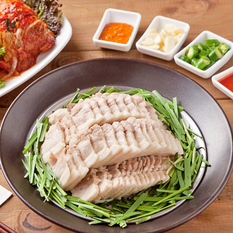 백종원 수육 돼지고기 뒷다리살 보쌈 맛있게 삶는법 새우젓무침 : 네이버 블로그