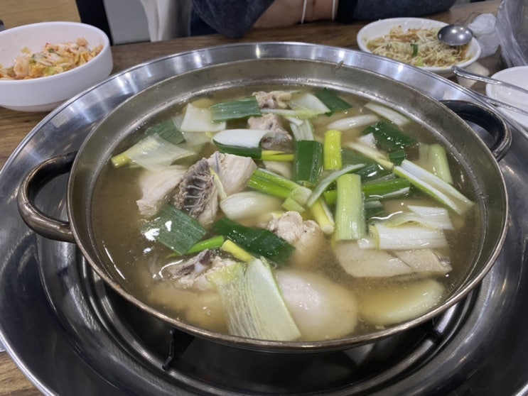  용인 한숲시티(남사면) 맛집을 찾는다면? 샘골닭한마리칼국수!! 강추!!
