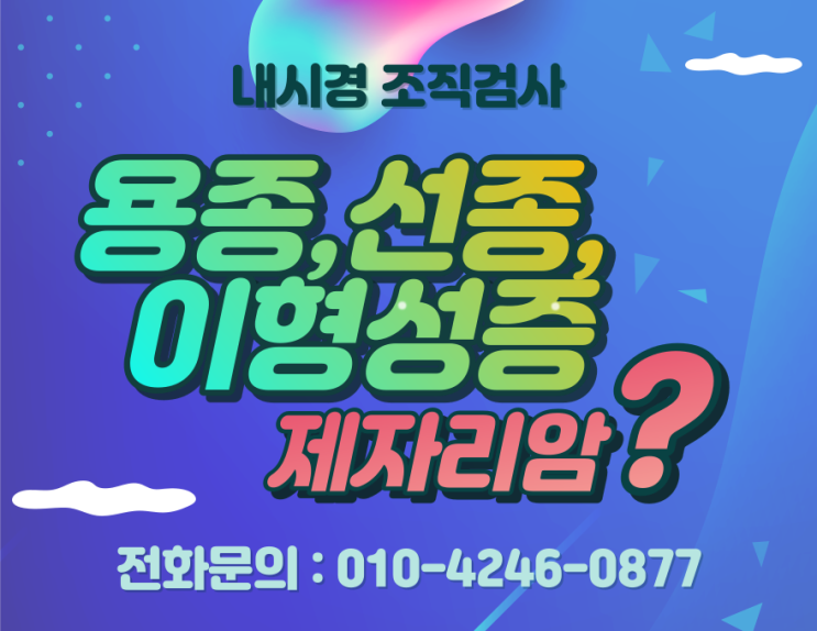  대장내시경 조직검사 tubular adenoma D12, K63 등 제자리암, 유사암?