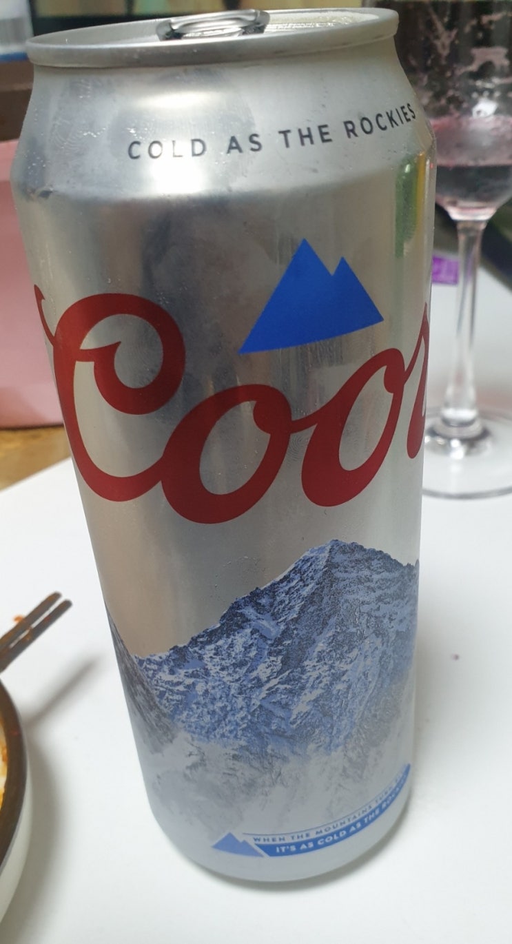  [편의점 맥주]쿠어스:청량하고 시원한 깔끔한 라거