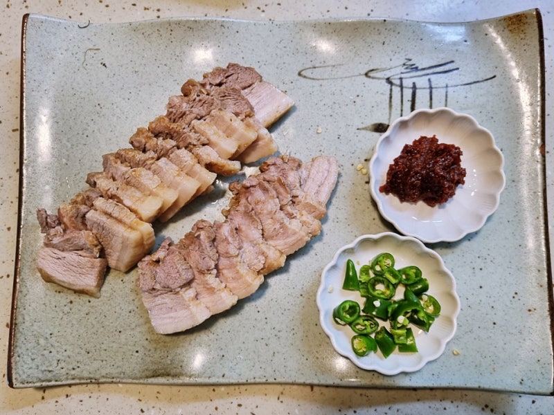 돼지고기 수육 맛있게 삶는법 무수분 돼지수육 돼지수육 삶는시간 : 네이버 블로그