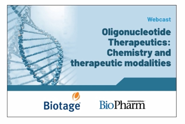 [웨비나 파일]Oligonucleotide Therapeutics : Chemistry and therapeutic modalities