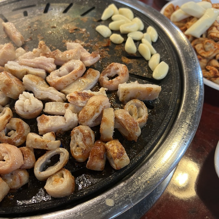 [대구안지랑곱창맛집] 유명한 안지랑 곱창골목 고소한 생막창과 곱창이 맛있는 "더 좋은 곱창막창" 방문후기!!