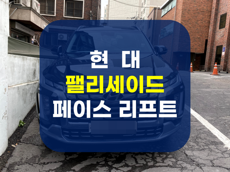  현대 팰리세이드 장기렌트 괜찮은데요?