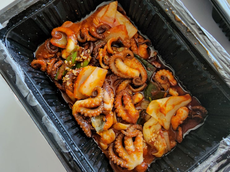  마산 쭈꾸미 배달 괜찮은데 찾았어요