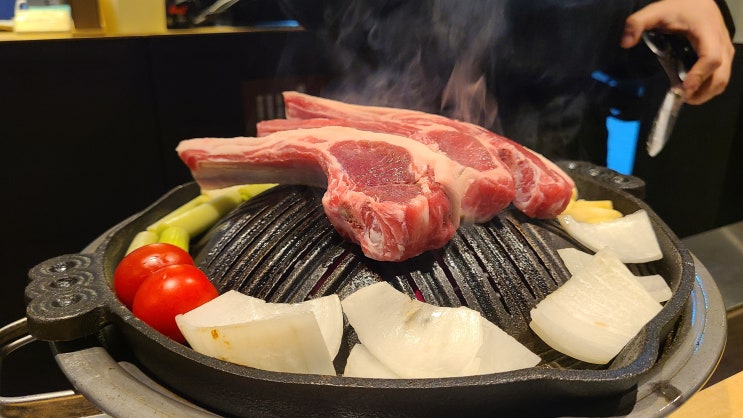 제주도 양고기 노형 라무진 양갈비 맛집