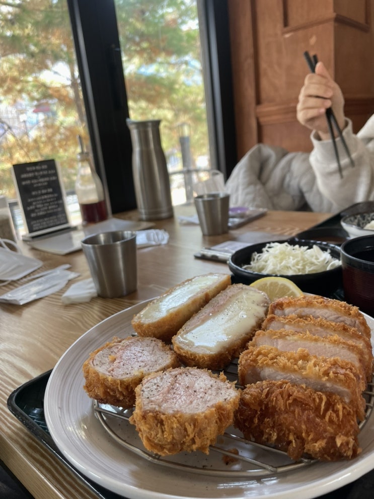 평택 비전동 삼백돈 돈카츠 분위기 넘사 돈까스 맛집