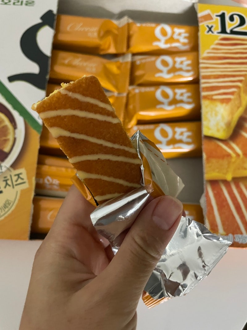 🍰신혼디저트 - 오리온 오뜨 케이크(치즈) : 네이버 블로그