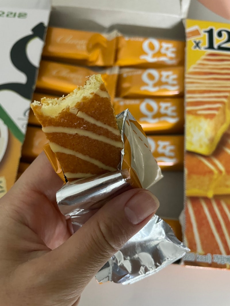 🍰신혼디저트 - 오리온 오뜨 케이크(치즈) : 네이버 블로그
