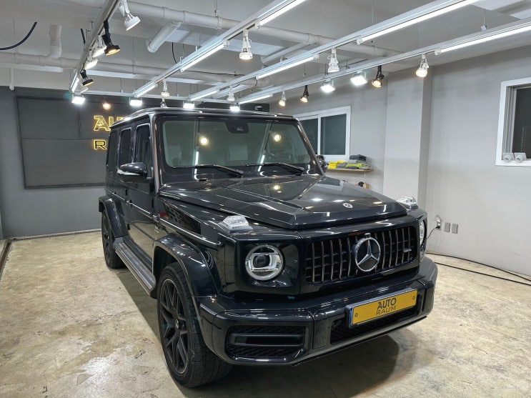  제주 벤츠 G63 AMG 3M 세라믹IR 썬팅 재시공