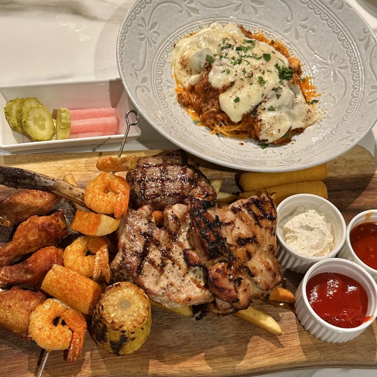  인천 송도 분위기 맛집 풀사이드228 송도 레스토랑