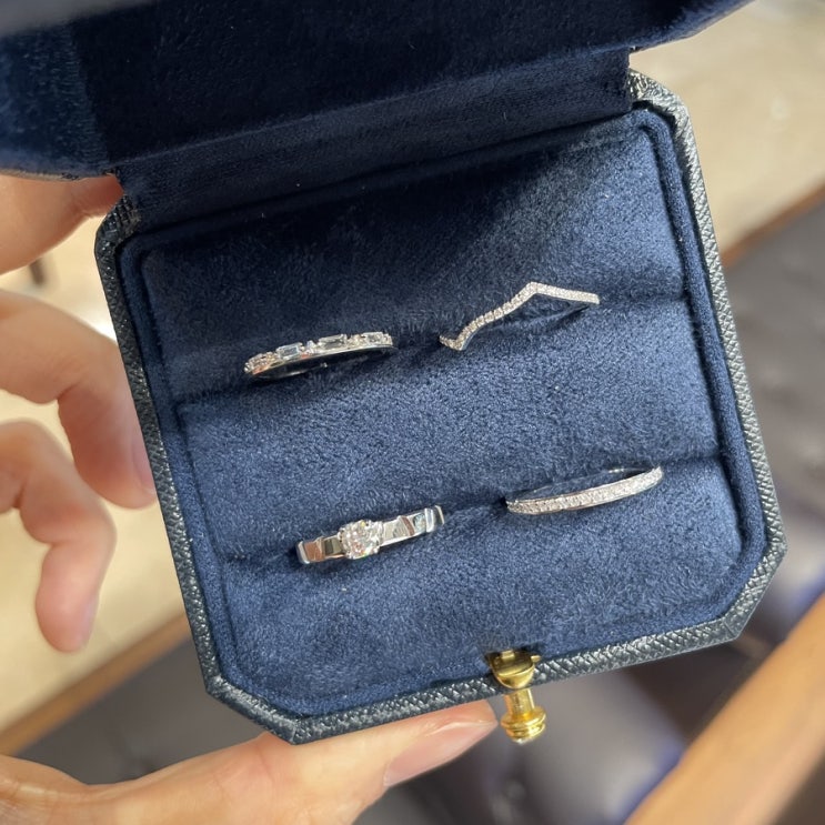  브리달메이에서 웨딩밴드 후기