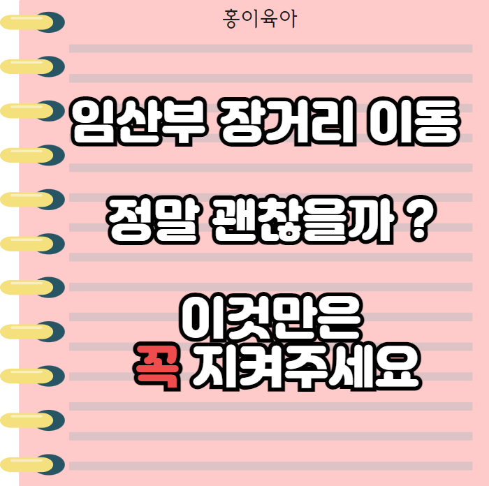 임산부 장거리 이동 괜찮을까 ? 이것만은 지켜주세요 !