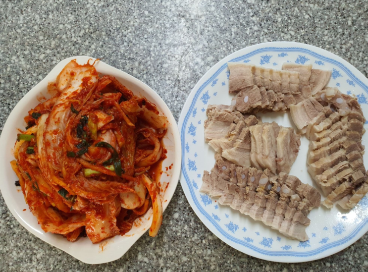 김장 후에는 역시 수육 필수 아닐까요?