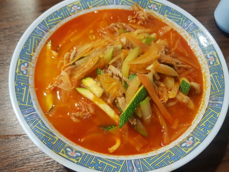 평택 송탄역맛집 중국집 고기짬뽕이 맛있는 영빈루