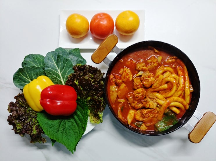  곱창닭볶음탕 양념이 신의 한수 쌩도리탕