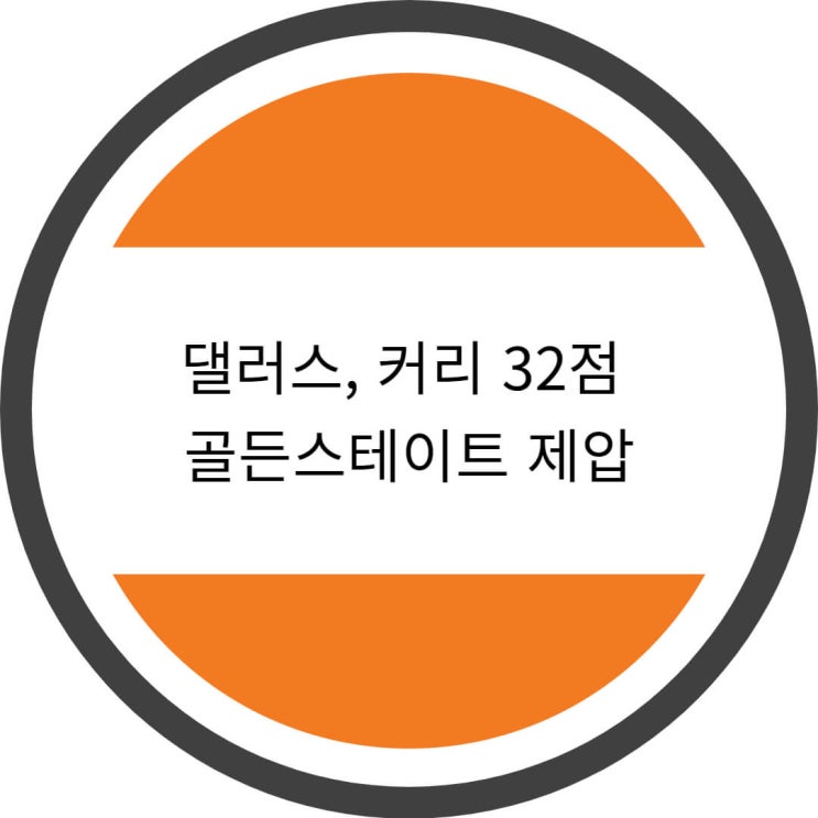 NBA <b>댈러스</b>, 커리 32점 <b>골든스테이트</b> 제압