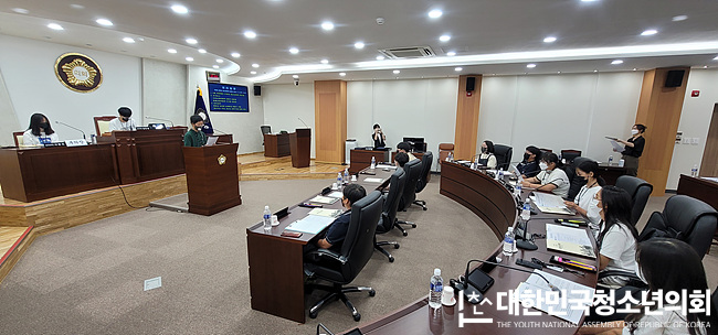 제3대 홍천군 청소년의회 상임위회의 및 본회의 운영지원-2 (7월, 8/6)