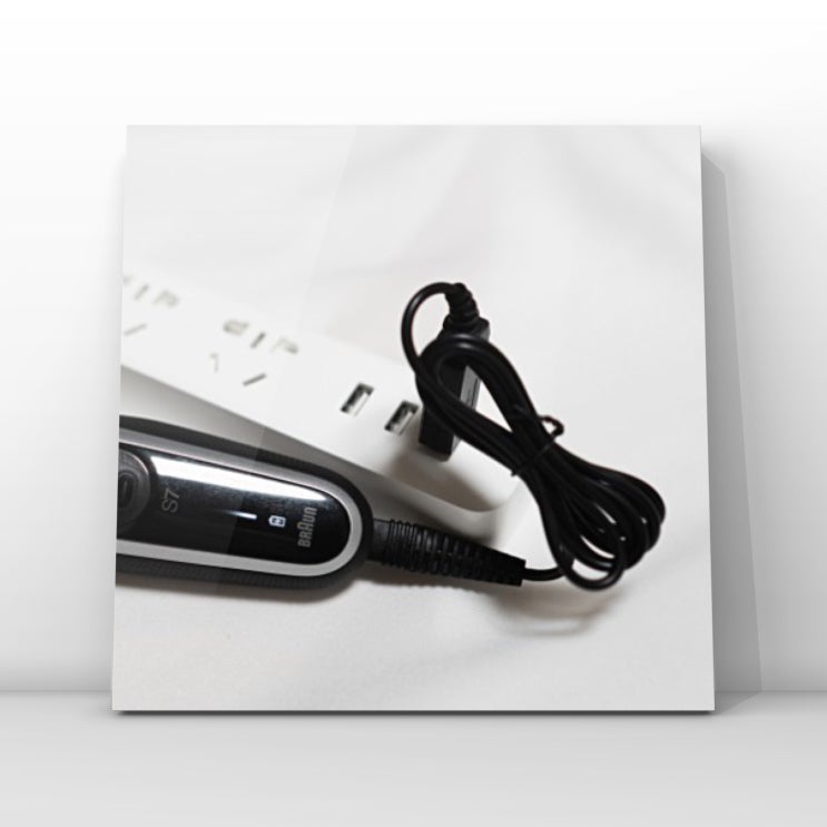  브라운 면도기 사용중이라면 필수로 구매해야할 USB 충전 케이블