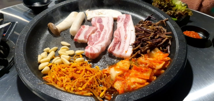  태전동맛집 봉자막창 솥뚜껑 삼겹살