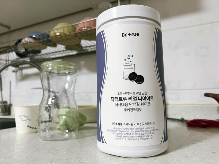  맛있는 단백질쉐이크 아침식사대용 다이어트 도전
