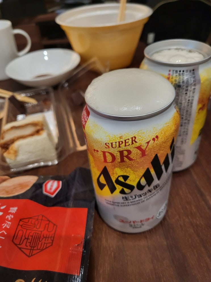  [초등아이와 오사카여행] 오코노미야키, 편의점, 아사이 수퍼드라이