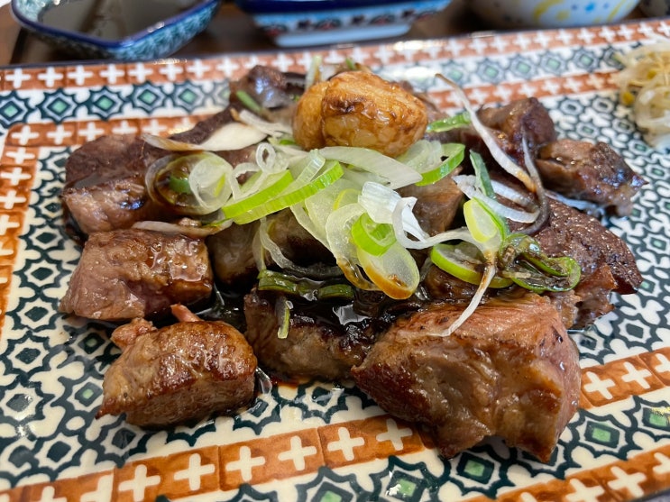  불당동 점심 밥집, 덮밥과 스테이크가 맛있는 미도인