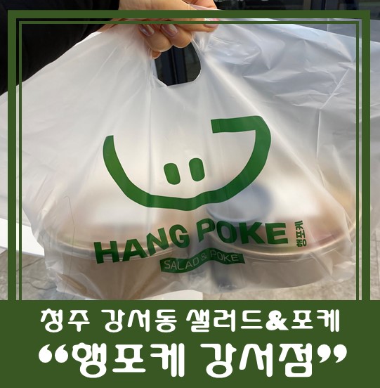  [청주 강서동 맛집] "행포케 강서점" 샐러드 & 포케 다이어트 맛있게 하기!!!