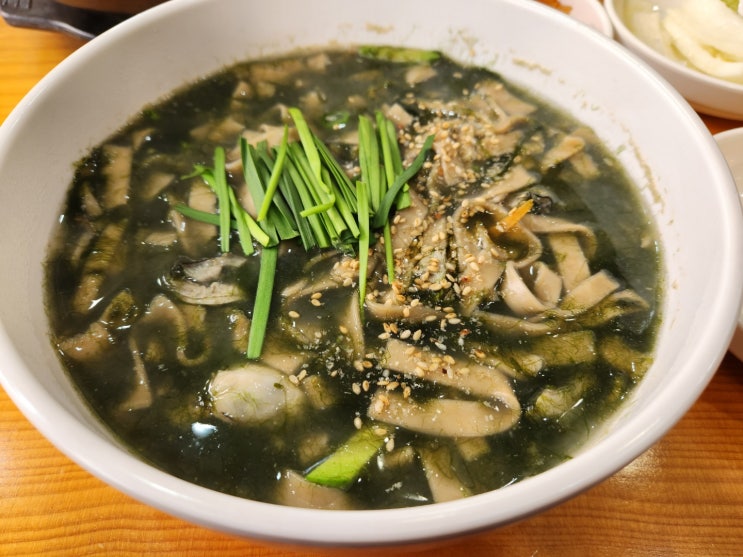  매생이 굴 칼국수, 꿩 만두 맛집 동두천 쇠목 막국수 방문 후기