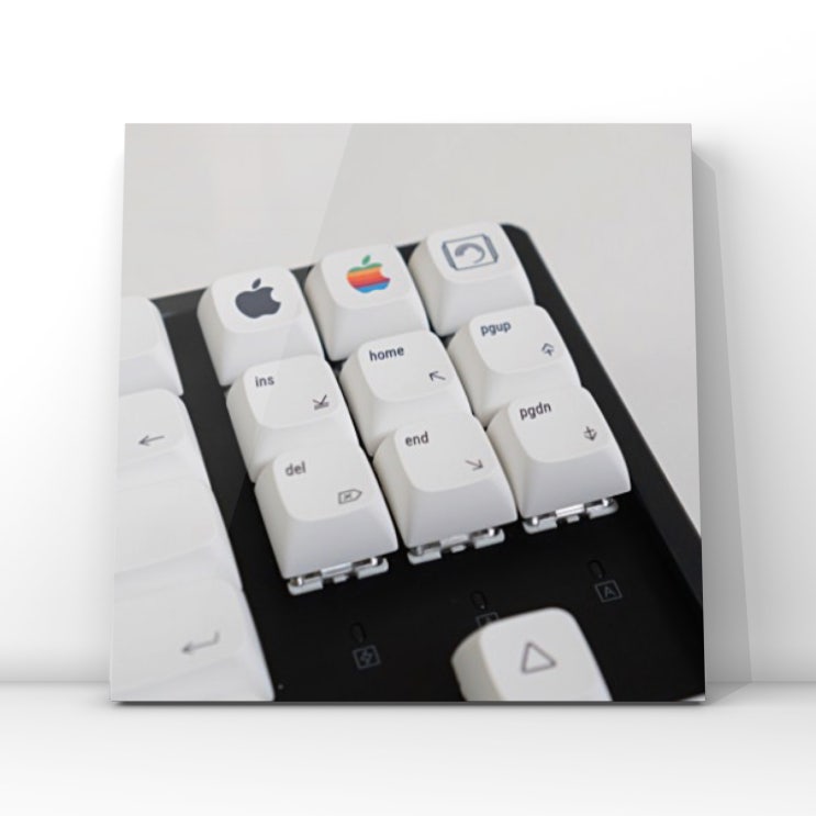 애플 레트로 XDA 키캡 리뷰