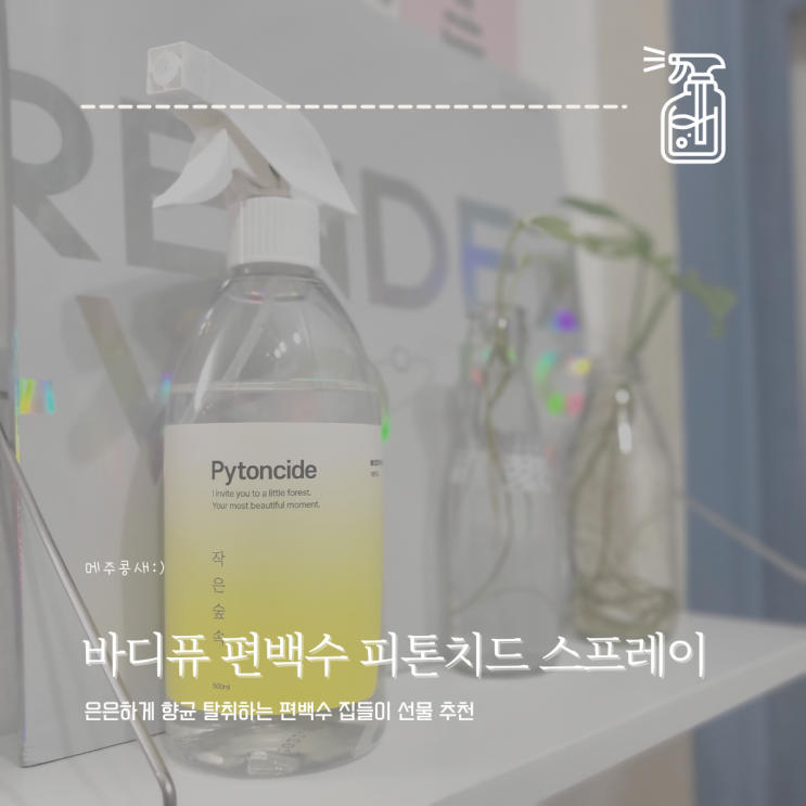 과하지않아 좋은 룸스프레이 :: 바디퓨 피톤치드 편백수 스프레이