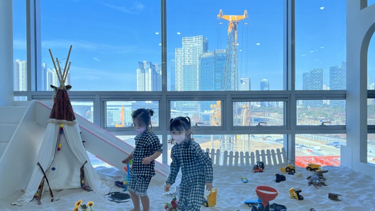  하이피카소 물감놀이 실내수영장 키즈카페