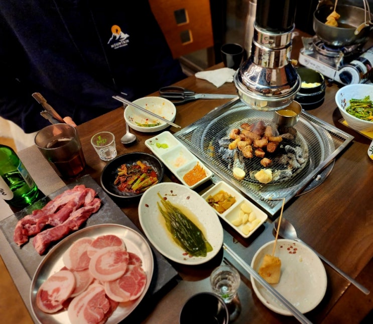 용인모현 광주 오포 맛집 육즙 팡팡 숙성돼지고기와 물냉면 완전 강추 제주삼다돈가