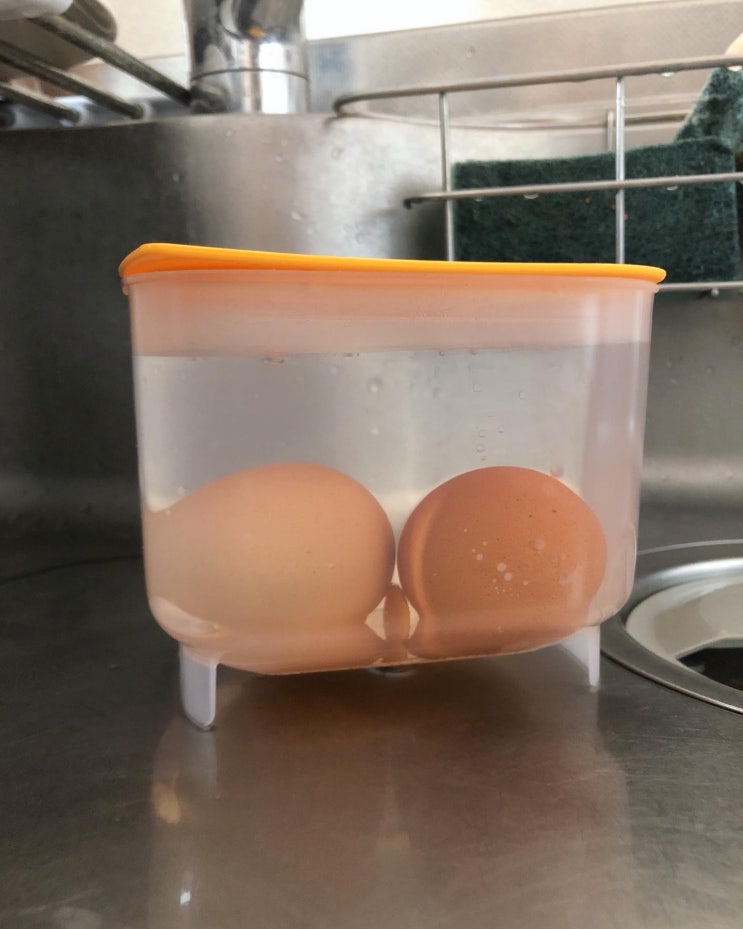 [블로그씨] 4. 100엔 샵이 허락한 오피셜 야매요리 : 간장 계란, 쌈무, 온센타마고