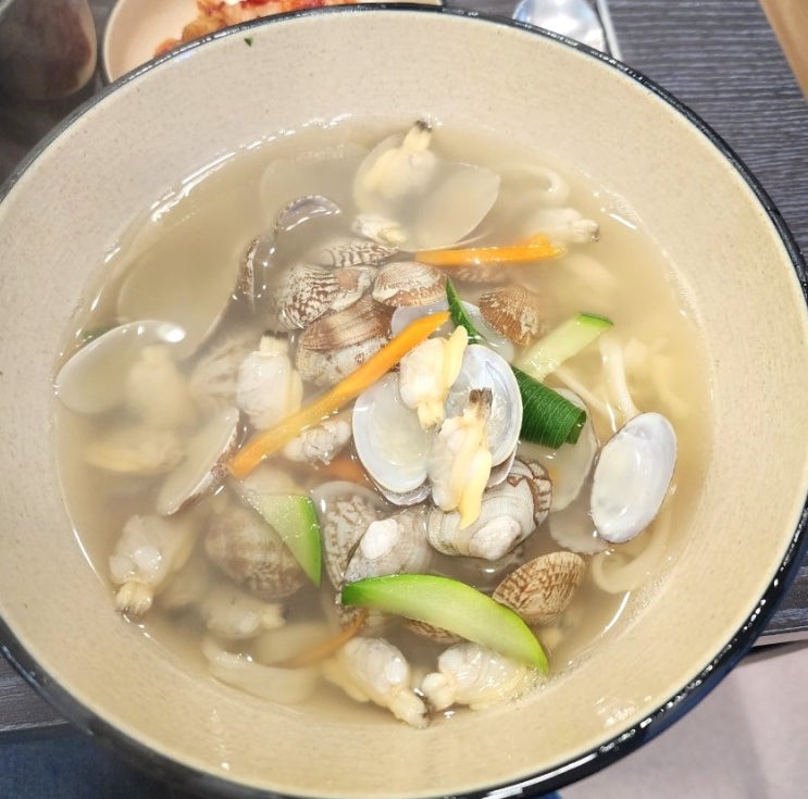 오리역 남옥 바지락 칼국수 분당 구미동 맛집