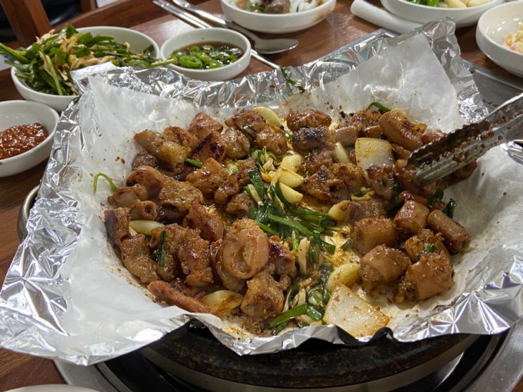  울산 곱창 맛집 : 구이/전골 다 맛있는 삼호돌곱창