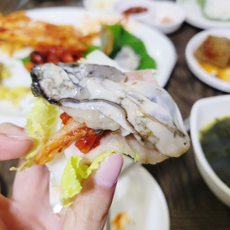  부산 광안리 생굴 맛집 석화촌 굴보쌈 중 후기,  주차(해변주차장)