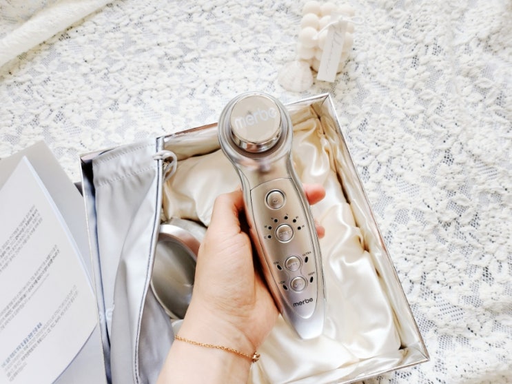  메르비 로츠 이온 초음파 관리기 솔직 후기 피부미인되자~!