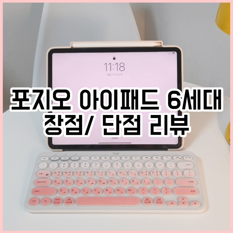 포지오 아이패드 프로 6세대 케이스 후기*.* 편리함, 디자인 점수 100점!!