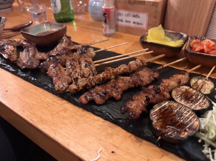 대림국수 성수점 "모듬숯불꼬치, 꼬치구이" 온면 성수역 맛집: 서울/성수동