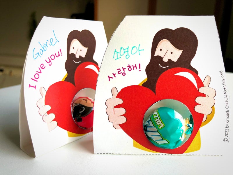 [주일학교만들기/Bible Crafts] 달콤한 사탕전도 /Sahring Sweet Message (마태Matthew 28: ...