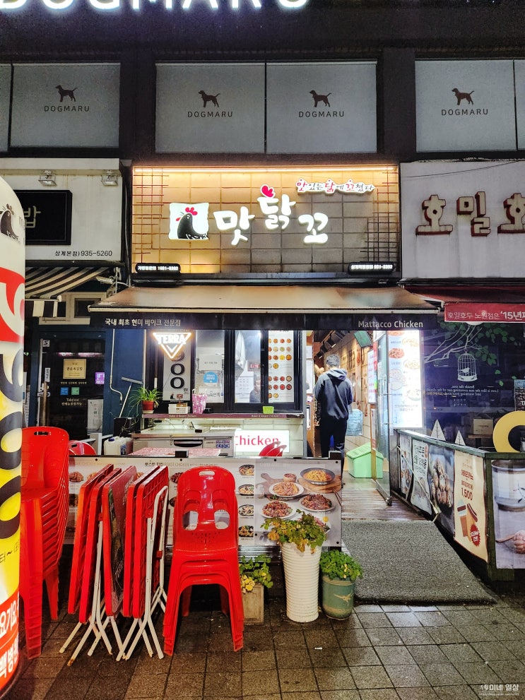 서울 노원역 맛집 가성비굿 트리플 현미베이크 순살 치킨 맛닭꼬