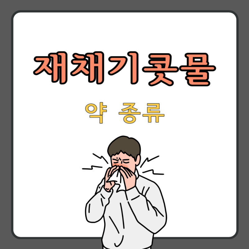 약국 재채기 콧물 약 종류 (맑은콧물) : 네이버 블로그