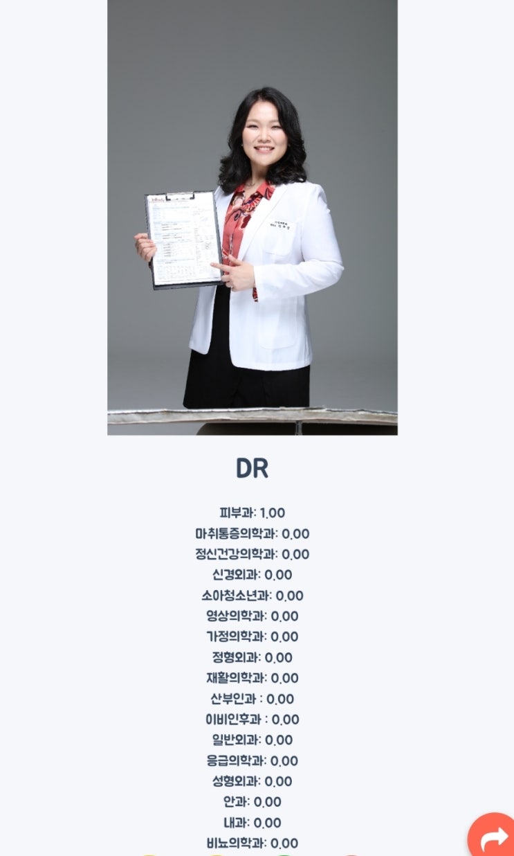  의사 관상테스트 - 얼굴 사진으로 AI가 전공과목 추천! 다닥유현 쌩얼은 가정의학과, 풀메 보정 프로필사진은 피부과 전문의