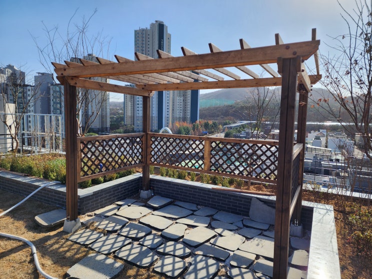  파고라 제작 관공서 만족도 평점 5점 만점