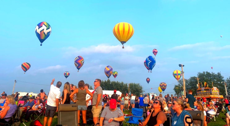 미국 아이오와 여행, 열기구 축제 National Balloon Classic