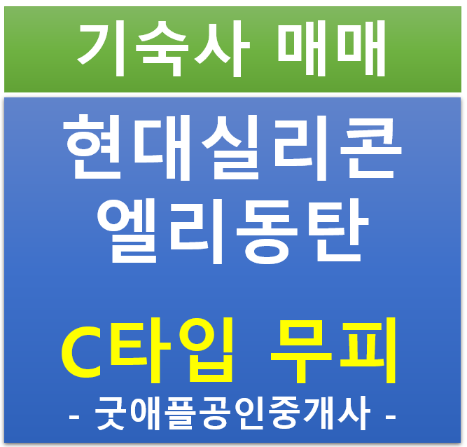 동탄 테크노 밸리, 현대 실리콘 앨리 지식산업센터, 기숙사 무피 전매·매매 동탄 테크노 밸리, 현대 실리콘 앨리 지식산업센터, 기숙사 무피 전매·매매