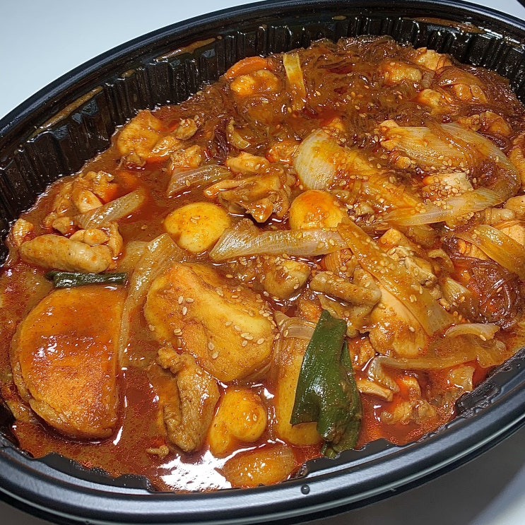  거제 찜닭 맛집 두찜, 오랜만에 두찜 포장해서 먹어봤어요