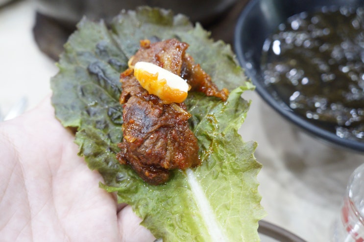  [양산 맛집] 푹 익혀 부드러웠던 가마골소갈비찜 / 매력있는 해수염커피 블랙업커피